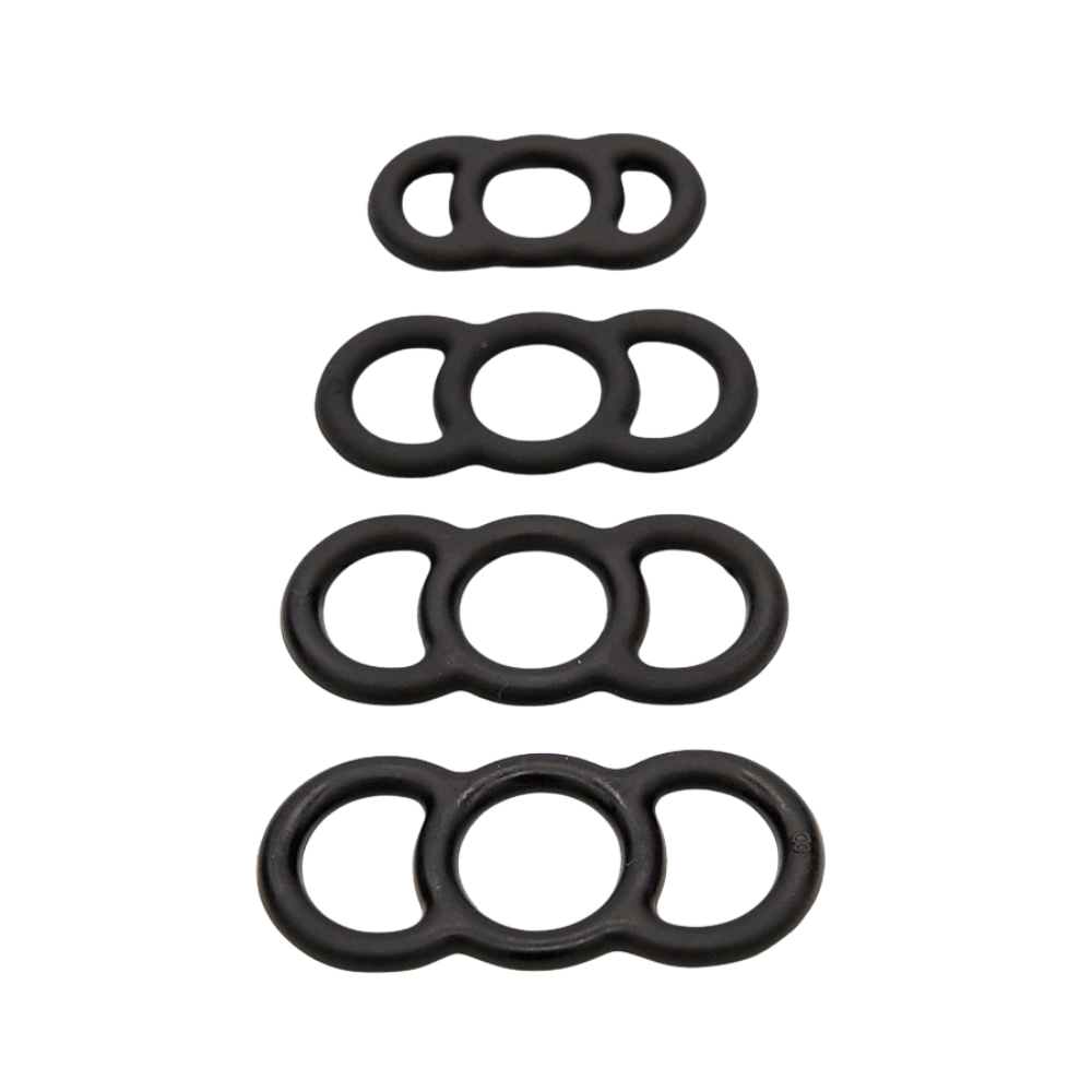 Total Control Silicone Stay Hard Ring Set