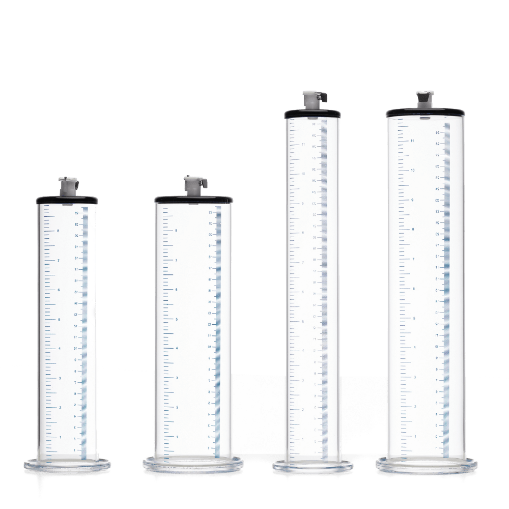 Flared Base Professional Vacuum Pump Cylinders - Lynk Performance