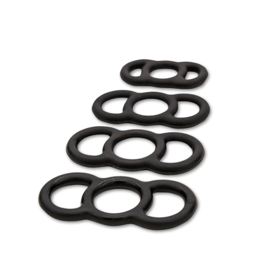 Total Control Silicone Stay Hard Ring Set