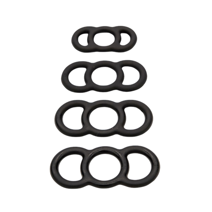 Total Control Silicone Stay Hard Ring Set
